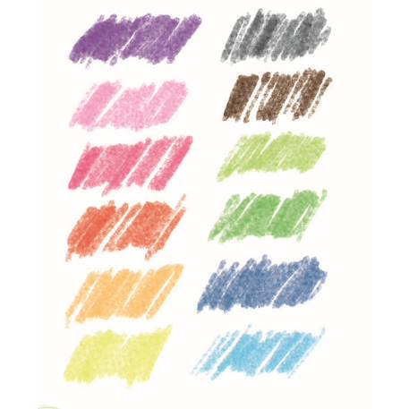 12 crayons aquarellables Multicolore 1 - vertbaudet enfant 