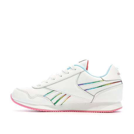 Baskets lacets royal cl jog 3.0 – style et confort enfant Blanc/rose 1 - vertbaudet enfant 