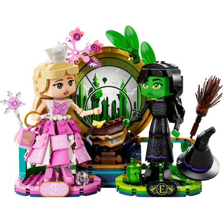 Wicked figurines d'elphaba et de glinda 75682 Multicolore 1 - vertbaudet enfant 