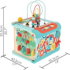 Jouet-Cube de motricité magique