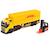 Camion lourd dhl Jaune 1 - vertbaudet enfant 