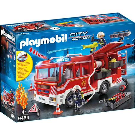 City action - fourgon d'intervention des pompiers 9464 Rouge 2 - vertbaudet enfant 