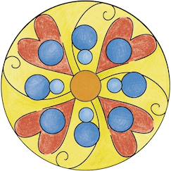 Set de dessin Mini Mandala  - vertbaudet enfant