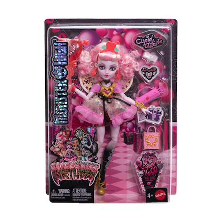 Monster high - poupée cupid asteria monstrueux Rose 2 - vertbaudet enfant 