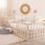 Lit bébé montessori au sol avec protection antichute Beige sable 5 - vertbaudet enfant 