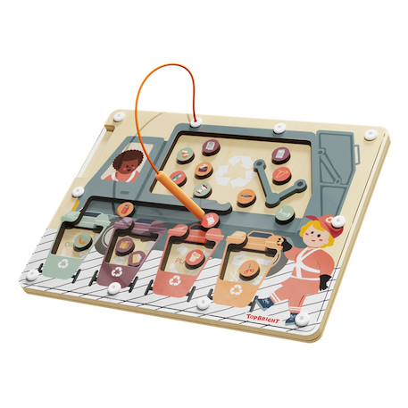 Trieur de déchets montessori Multicolore 2 - vertbaudet enfant 
