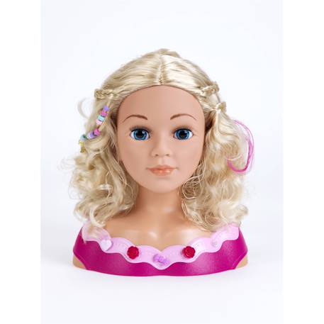 Princess coralie tête à coiffer et à maquiller Multicolore 1 - vertbaudet enfant 