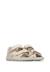 Sandales en cuir july Blanc-rose- 2 - vertbaudet enfant 