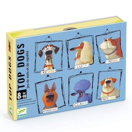 Top dogs jeu de mots et de rapidité Multicolore 2 - vertbaudet enfant 