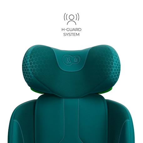 Siège auto I-GROW 2 PLUS, i-size 4-en-1   40-150 cm pivotant 360°, isofix, top tether, dos et face route, protection latérale, inclinable, ventilation, évolutif 0-12 ans Bleu+Gris+Noir+Vert 23 - vertbaudet enfant 