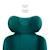 Siège auto I-GROW 2 PLUS, i-size 4-en-1   40-150 cm pivotant 360°, isofix, top tether, dos et face route, protection latérale, inclinable, ventilation, évolutif 0-12 ans Bleu+Gris+Noir+Vert 23 - vertbaudet enfant 