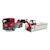 Camion man tgs avec benne amovible et chargeur schäffer Rouge 1 - vertbaudet enfant 