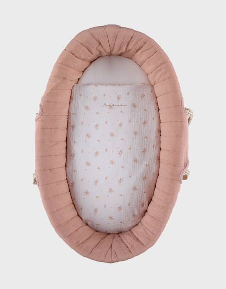Couffin coton bio Rose 5 - vertbaudet enfant 