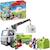 Camion-grue de recyclage de verre 71431 Multicolore 1 - vertbaudet enfant 