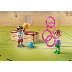 Jouet-Jeux d'imagination-Duo d'enfants avec matériel de gymnastique 71757