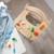 Plateau chaise haute + fruits et légumes sit up flex Naturel - multicolore 4 - vertbaudet enfant 