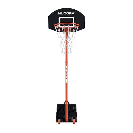 Panier de basket-ball sur pied 205 avec ballon et pompe Rouge et noir 2 - vertbaudet enfant 