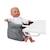 Baby born siège de table pour poupées Gris 1 - vertbaudet enfant 