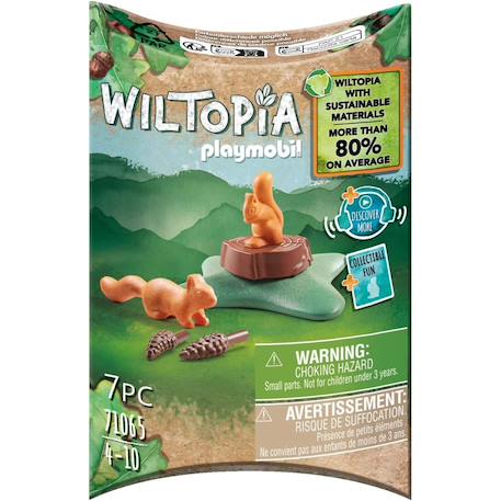 Wiltopia écureuils 71065 Multicolore 2 - vertbaudet enfant 