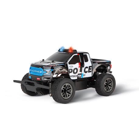 2.4ghz ford f-150 raptor police Noir et bleu 1 - vertbaudet enfant 