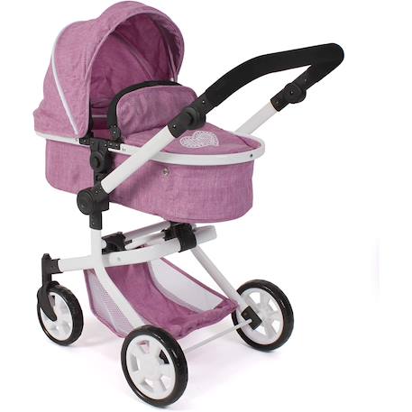Poussette combinée 2 en 1 mika Beige+Bleu+Rose+Rose et bleu+Rose fuschia 14 - vertbaudet enfant 