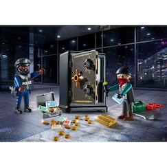 Jouet-Jeux d'imagination-City action starter pack policier avec cambrioleur de coffre-fort 70908