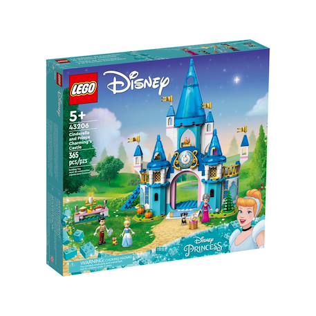 Disney le château de cendrillon et du prince charmant 43206 Multicolore 2 - vertbaudet enfant 