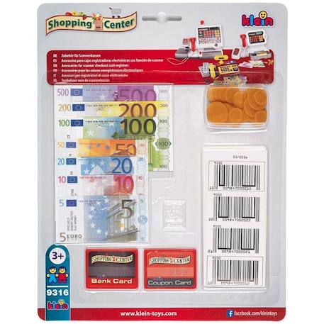Set monnaie factice pour caisse électronique Multicolore 2 - vertbaudet enfant 