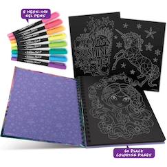 Jouet-Activités artistiques et musicales-Loisirs créatifs-Nebulous star - livre à colorier