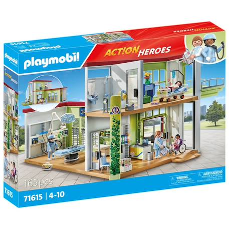 Action heroes hôpital aménagé 71615 Multicolore 2 - vertbaudet enfant 