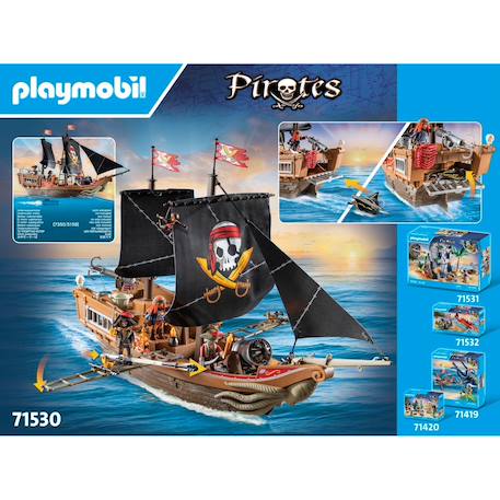 Bateau pirates 71530 Multicolore 1 - vertbaudet enfant 