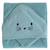 Set sortie de bain et gant lapin Blanc+Bleu+Gris perle+Terracotta 3 - vertbaudet enfant 