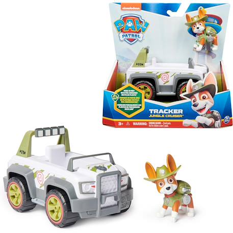 La pat patrouille jungle cruiser avec figurine tracker Multicolore 2 - vertbaudet enfant 