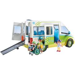 Jouet-Jeux d'imagination-Figurines, mini mondes, héros et animaux-City life - bus scolaire 71329