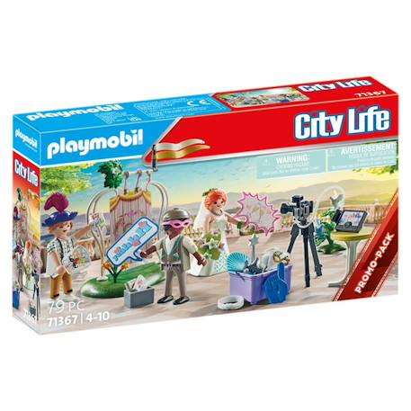 City life couple de mariés et appareil photo 71367 Multicolore 2 - vertbaudet enfant 