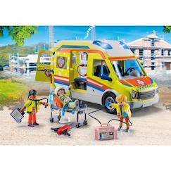 Jouet-Jeux d'imagination-Ambulance avec effets lumineux et sonore 71202