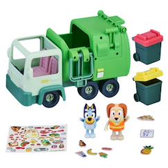 Jouet-Jeux d'imagination-Bluey camion poubelle