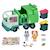 Bluey camion poubelle Vert 1 - vertbaudet enfant 