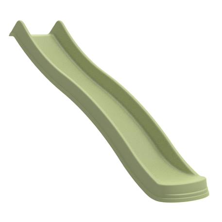 Toboggan glissière  plastique 220cm Vert kaki 2 - vertbaudet enfant 