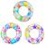 Bouée gonflable swing ring Multicolore 1 - vertbaudet enfant 