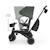 Tricycle Évolutif Kinderkraft JAZZ 3 Pliable avec Siège Pivotant, Position Semi-Allongée, Mode Draisienne et Capote UPF 50+ Beige+Gris+Rosa+Vert 21 - vertbaudet enfant 