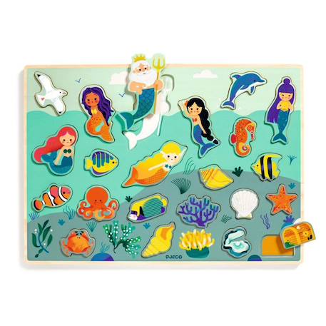 Puzzle sea Multicolore 2 - vertbaudet enfant 