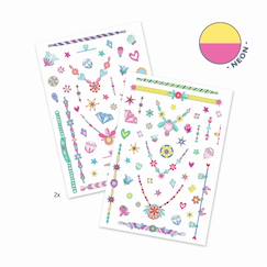 Jouet-Activités artistiques et musicales-Loisirs créatifs-Tatouages temporaires les bijoux de jenni
