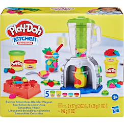 Jouet-Activités artistiques et musicales-Play-doh, coffret tourbillon de smoothies