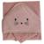 Set sortie de bain et gant lapin Blanc+Bleu+Gris perle+Terracotta 7 - vertbaudet enfant 