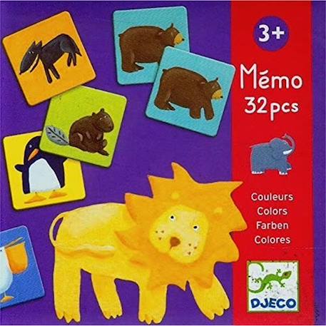 Mémo les couleurs Multicolore 1 - vertbaudet enfant 