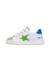 Baskets en cuir et en daim pinn zip. Blanc-gris 3 - vertbaudet enfant 