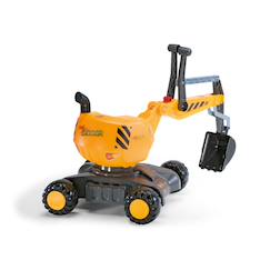 Jouet-Jeux de plein air-Jeux de plage-Pelleteuse enfant rollydigger jaune
