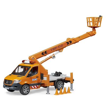 Mb sprinter avec plateforme de travail et module son + lumière Orange 2 - vertbaudet enfant 