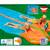 Tapis de glisse aquatique double 650 x 180 cm Bleu et orange 2 - vertbaudet enfant 